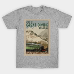 Retro Railway Travel Australia_04 T-Shirt